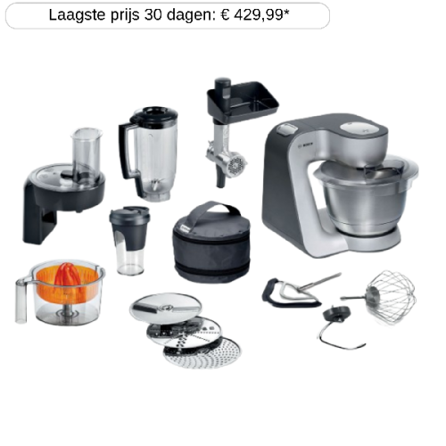 BOSCH MUM Serie 4 MUM58359 Keukenmachine Zilver