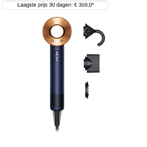 DYSON Supersonic Straight + Wavy Blue/Copper