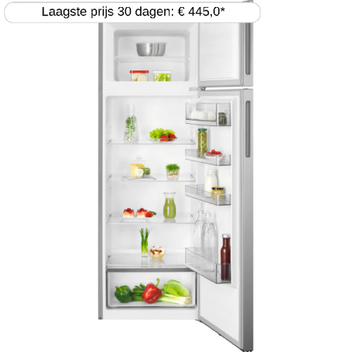 AEG RDV428E1AX - Koel-vriescombinatie - breedte 55 cm - hoogte 161 cm