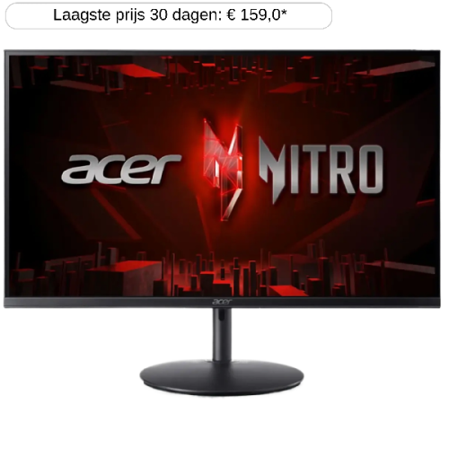 ACER Nitro XF240YM3biiph - 23.8 inch - Full HD - IPS (In-Plane Switching)