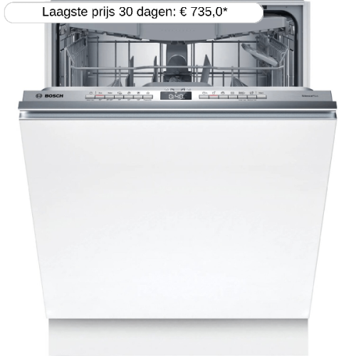 BOSCH SMH4EVX08E - inbouwvaatwasser - Volledig geïntegreerd - 14 bestekken - 44 dB(A)