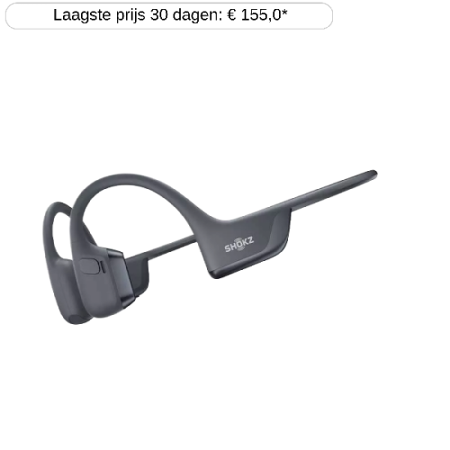 SHOKZ OpenRun Pro 2 Bone Conduction Hoofdtelefoon - Zwart