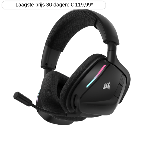 CORSAIR Draadloze Gaming Headset VOID V2 Carbon Zwart (CA-9011379-WW)