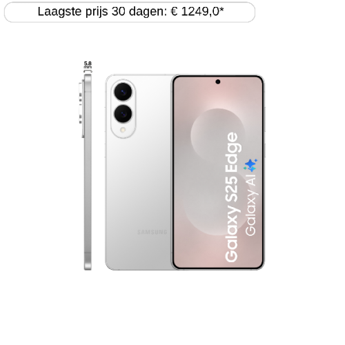 SAMSUNG Galaxy S25 Edge 5G 256GB Silver