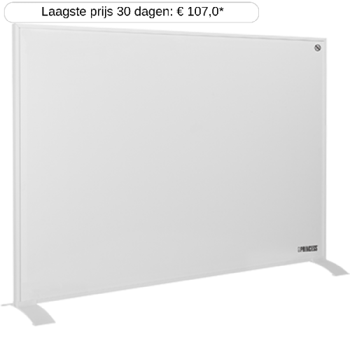 PRINCESS Smart infrarood Paneelverwarming 540 W (01.348054.01.001)