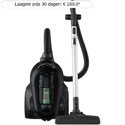 AEG AL61C2ECO Stofzuiger zonder zak Black/grey