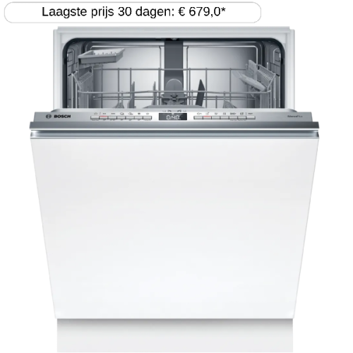 BOSCH SMV4EAX28E - inbouwvaatwasser - Volledig geïntegreerd - 13 bestekken - 42 dB(A)