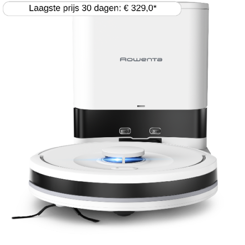 ROWENTA X-PLORER Serie 90+ RR8797WH Robotstofzuiger met leegstation Wit 