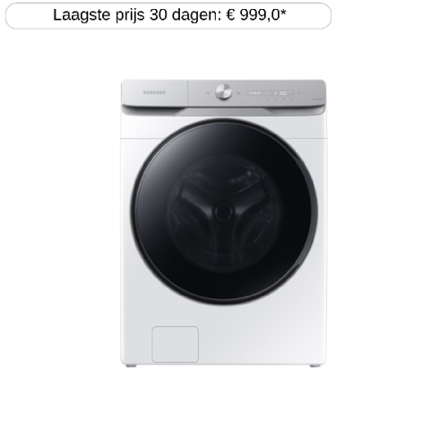 SAMSUNG WF20DG8650BWU3 - Wasmachine voorlader - 20 kg - 1000 rpm - 76 dB