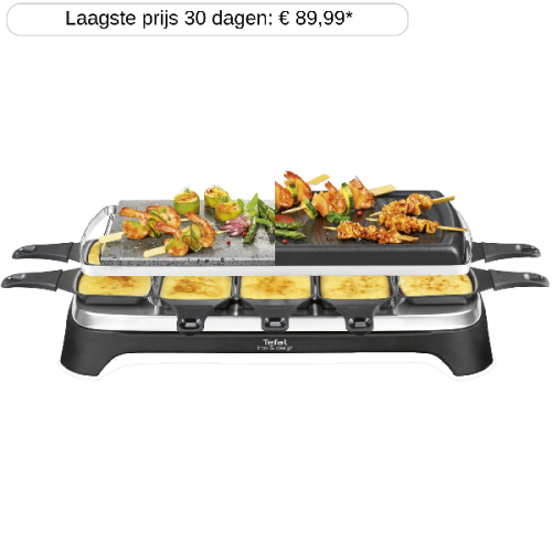 TEFAL Raclette Pierrade 3-in-1 (RE45A812)