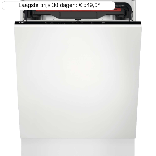 AEG FSB34707Z - inbouwvaatwasser - Volledig geïntegreerd - 14 bestekken - 44 dB(A)