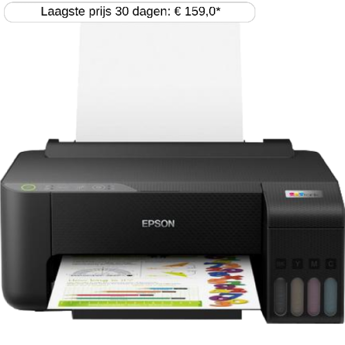 EPSON Printer EcoTank ET-1810 (C11CJ71401) Inkjetprinter