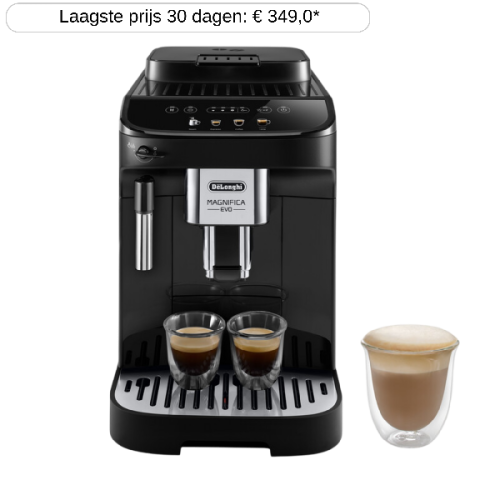 DE LONGHI  Magnifica Evo (ECAM290.21.B) - Volautomatische espressomachine - Zwart