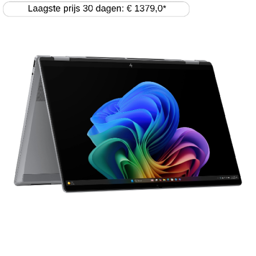 HP OmniBook X Flip NGAI 16-ar0006nb - 16 inch - WUXGA - AMD Ryzen™ AI 7 350 - 32 GB - 1 TB - Radeon™ 860M - Copilot+ PC