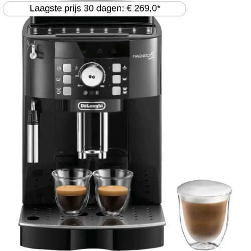 DE LONGHI  Magnifica S (ECAM21.117.B) - Volautomatische espressomachine - Zwart