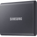 SAMSUNG Draagbare SSD externe harde schijf T7 1 TB Grijs (MU-PC1T0T/WW)