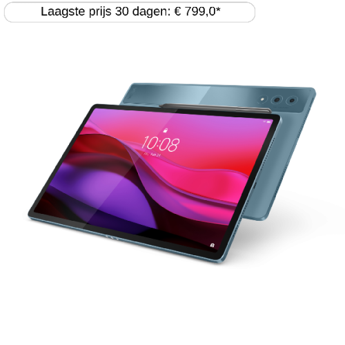 LENOVO Yoga Tab Plus + US Keyboard Cover & Pen Pro - 12.7 inch - 256 GB - Blauw - Wifi