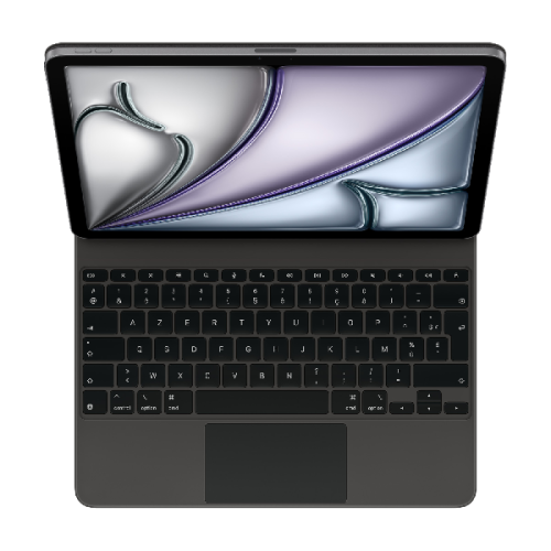 APPLE Magic Keyboard iPad Air 13'' (M3) AZERTY Zwart (MGYY4F/A)