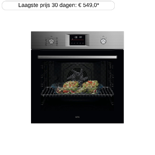 AEG OU5PB40WSM Oven - inhoud 72 l - Pyrolytisch