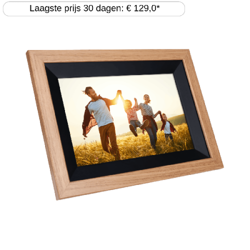 ROLLEI Smart Frame WiFi 105 Wooden Br