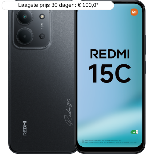 XIAOMI Redmi 15C 128GB Zwart