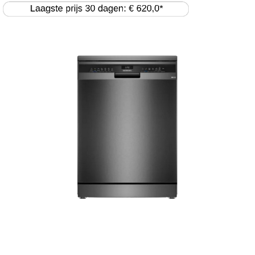 SIEMENS SN23EC03ME - vrijstaande vaatwasser - Standaard (60 cm breed) - 14 bestekken - 42 dB(A)