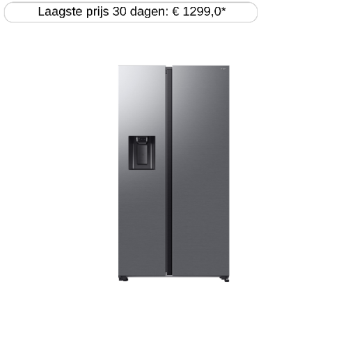 SAMSUNG RS70F64KETEF - Amerikaanse koelkast - breedte 91.2 cm - hoogte 178.4 cm - NoFrost
