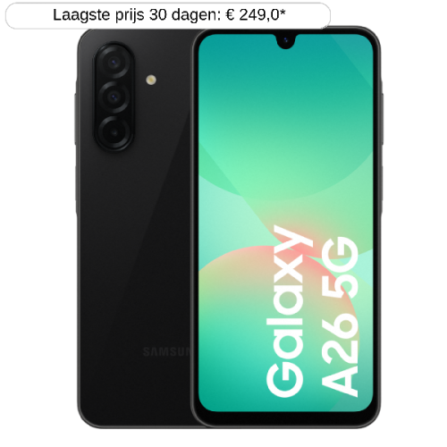 SAMSUNG Galaxy A26 - 5G - 128 GB - Black