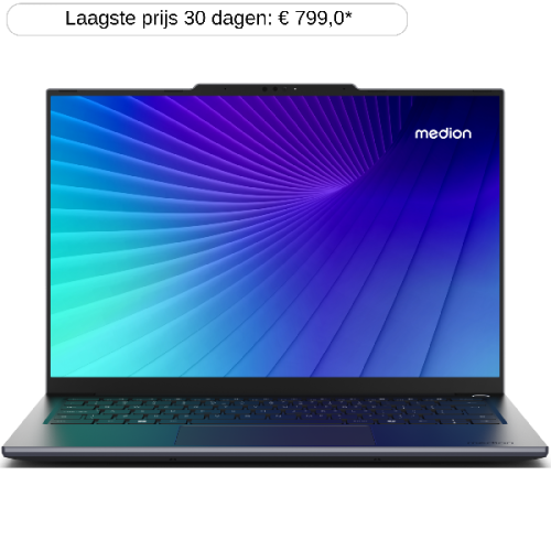 MEDION SIGNIUM 14 S1 OLED - 14 inch - QHD - Intel Core 5 120U - 16 GB - 512 GB - Iris® Xᵉ