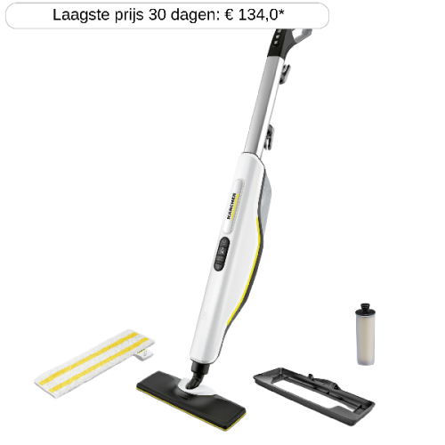 KARCHER SC 3 Upright stoomreiniger Wit