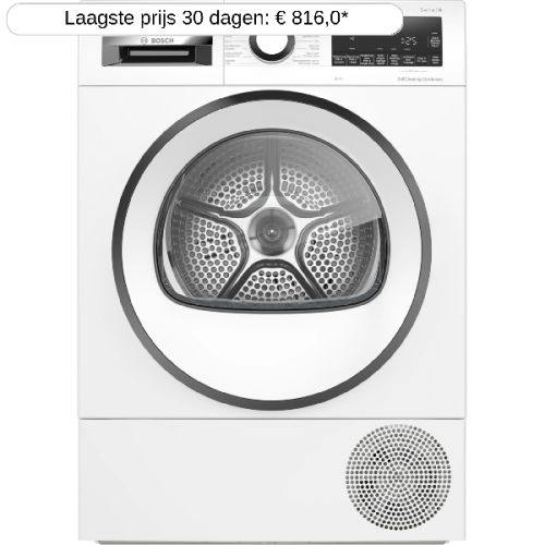 BOSCH WQG235DEFG - Warmtepompdroger - 8 kg - 64 dB - Energielabel C