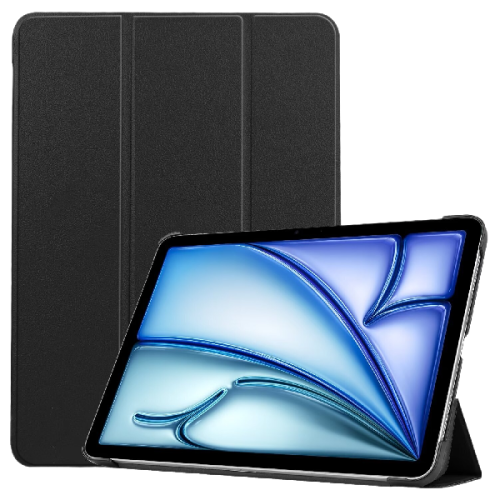 JUST IN CASE TriFold Case Apple iPad Air 13 2025 / iPad Air 13 2024 - Zwart