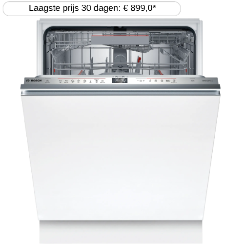 BOSCH SMV6EDX00E - inbouwvaatwasser - Volledig geïntegreerd - 13 bestekken - 42 dB(A)