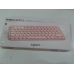 LOGITECH Draadloos toetsenbord Pebble Keys 2 K380s AZERTY Roze (920-011805)