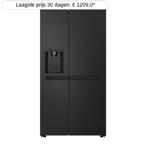 LG GSLC41EPPE - Amerikaanse koelkast - breedte 91.3 cm - hoogte 179 cm - NoFrost