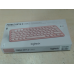 LOGITECH Draadloos toetsenbord Pebble Keys 2 K380s AZERTY Roze (920-011805)