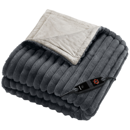BEURER HD 82 Stockholm elektrische deken - 1-persoons Donkergrijs