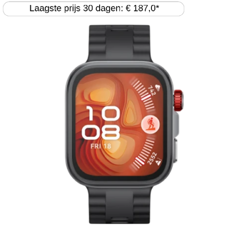 HUAWEI Smartwatch FIT 4 Pro Zwart (55020EYK)