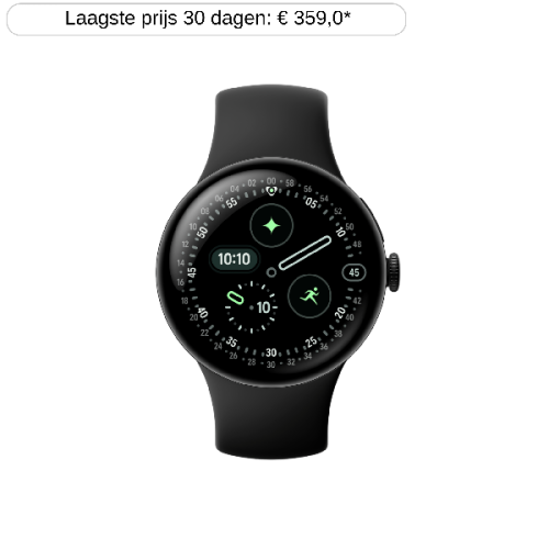GOOGLE Pixel Watch 4 41 mm - Obsidian