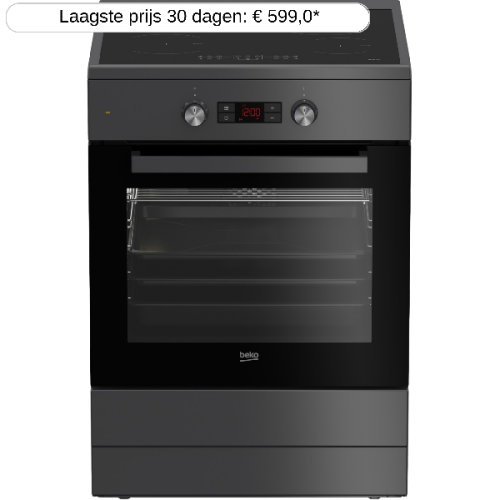 BEKO FSM89301GA - Fornuis - Inductie 3-fasen (Perilex) - breedte 60 cm