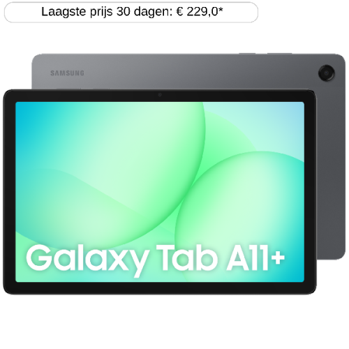 SAMSUNG Galaxy Tab A11+ - Tablet - 11 inch - 128 GB - Gray - Wi-Fi