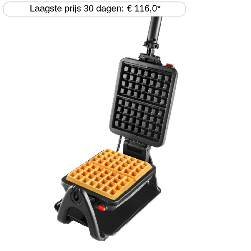 TEFAL Wafelijzer King Size (WM756D12)