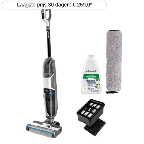 BISSELL Steelstofzuiger Crosswave HF3 (B3639N)