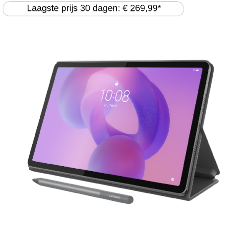 LENOVO Idea Tab + Folio Cover + Pen - 11 inch - 256 GB - Grijs - Wifi