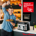 MOULINEX Dual Easy Fry & Grill EZ905D20 Airfryer Inox