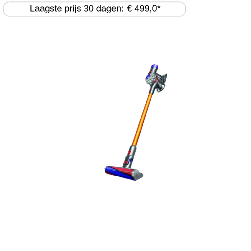 DYSON Steelstofzuiger V8 Absolute 2023 (476575-01)