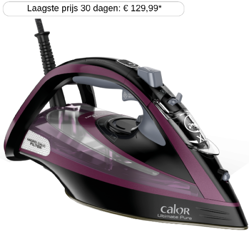 CALOR Stoomstrijkijzer Ultimate Pure (FV9838C0)