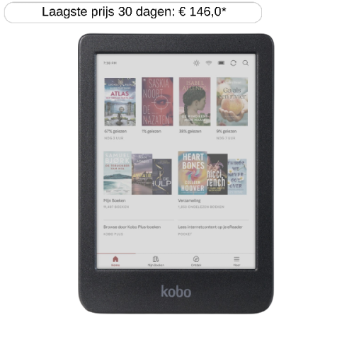 KOBO E-Reader Clara Colour - Zwart