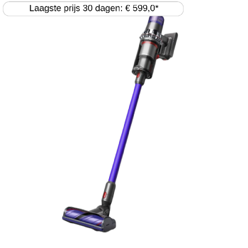 DYSON Steelstofzuiger V11 Advanced Purple/Nickel (479333-01)