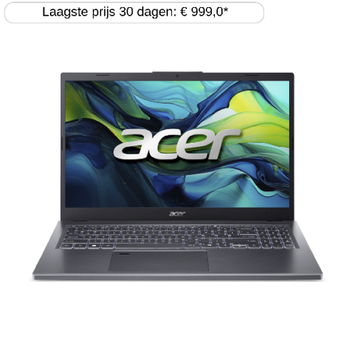 ACER Aspire 15 A15-51M-718Y - 15.6 inch - Full HD - Intel Core i7-13620H - 32 GB - 1 TB - UHD Graphics